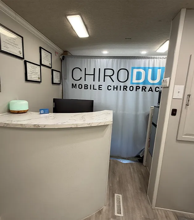 Oficina Móvil de Quiropráctica en Raleigh interior (1)