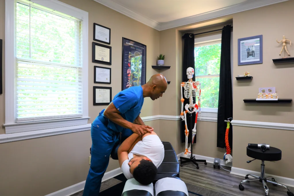 Chiropractic treatment for post-accident pain relief in Raleigh and Durham
